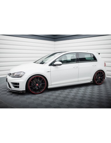 Faldones laterales V.3 Volkswagen Golf VII R/R-Line (Con flaps)