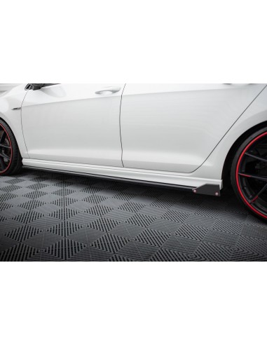 Faldones laterales V.3 Volkswagen Golf VII R/R-Line (Con flaps)