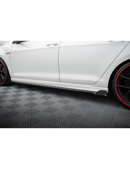 Faldones laterales V.3 Volkswagen Golf VII R/R-Line (Con flaps)