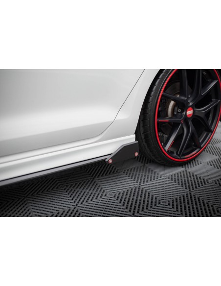 Faldones laterales V.3 Volkswagen Golf VII R/R-Line (Con flaps)