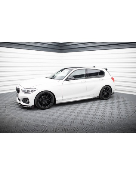 Faldones laterales V.4 BMW Serie 1 F20 Pack M/M140i (Facelift)(Con flaps) Faldones laterales V.4 BMW Serie 1 F20 Pack M/M140i (Facelift)(Con flaps)