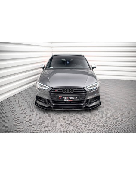 Lip delantero Street Pro Audi A3/S3 8V Sportback (S-Line)(Facelift)(Con flaps) Lip delantero Street Pro Audi A3/S3 8V Sportback (S-Line)(Facelift)(Con flaps)