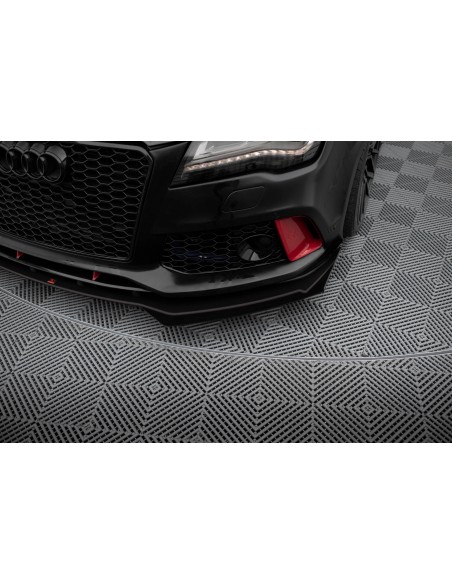 Lip delantero Street Pro Audi A7 C7 (Look RS7)(Con flaps)