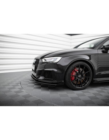 Lip delantero Street Pro Audi RS3 8V Sedan (Facelift)(Con flaps)