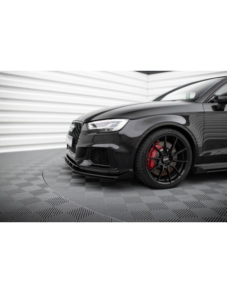 Lip delantero Street Pro Audi RS3 8V Sedan (Facelift)(Con flaps)