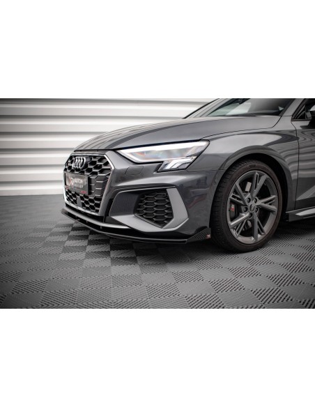 Lip delantero Street Pro Audi S3/A3 S-Line 8Y (Con flaps)