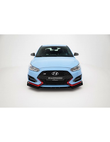 Lip delantero Street Pro Hyundai Veloster N Mk2 (Con flaps)