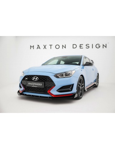 Lip delantero Street Pro Hyundai Veloster N Mk2 (Con flaps)