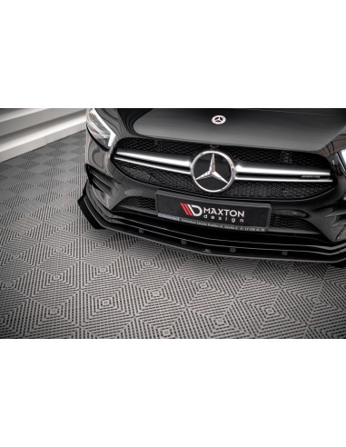 Lip delantero Street Pro Mercedes Clase A 35 AMG/AMG-Line Aero Pack W177 (Con flaps)