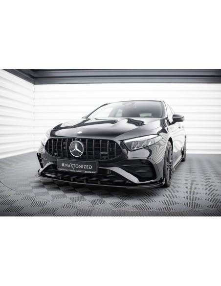 Lip delantero Street Pro Mercedes-Benz Clase A 35 AMG W177 (Facelift)(Con flaps) Lip delantero Street Pro Mercedes-Benz Clase A 35 AMG W177 (Facelift)(Con flaps)