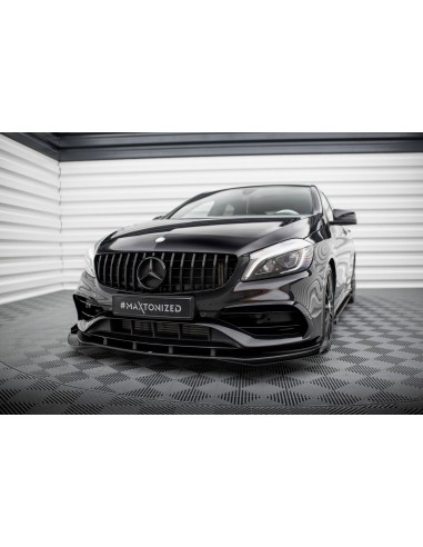 Lip delantero Street Pro Mercedes-Benz Clase A W176 (AMG Line)(Facelift)(Con flaps)