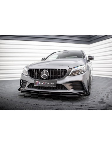 Lip delantero Street Pro Mercedes-Benz Clase C 43 AMG Coupé C205 (Facelift)(Con flaps)