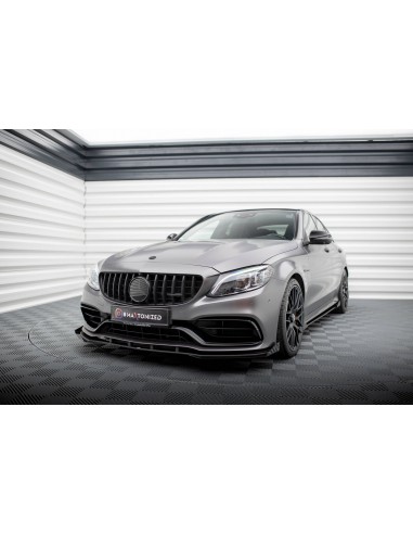 Lip delantero Street Pro Mercedes-Benz Clase C 63 AMG W205/S205 (Facelift)(Con flaps)