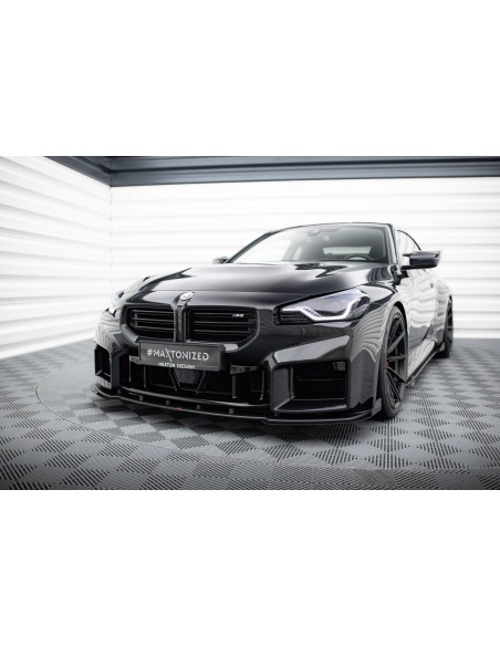Lip delantero Street Pro V.1 BMW M2 G87 (Con flaps)