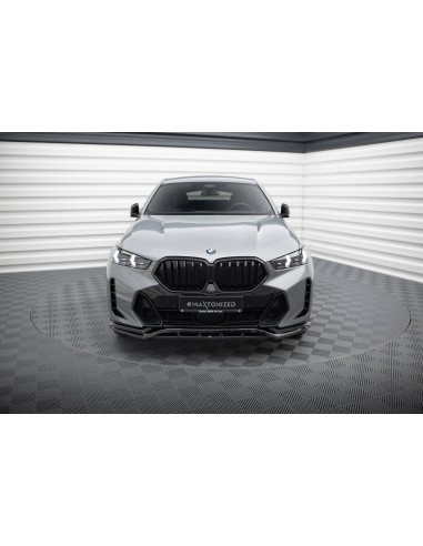 Lip delantero V.1 BMW X6 G06 (Con pack M)(Facelift)