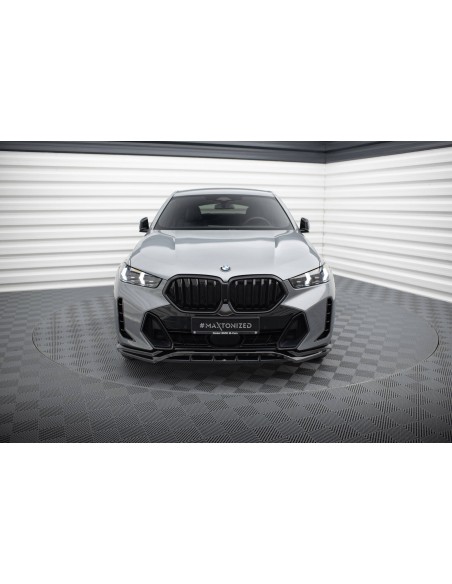 Lip delantero V.1 BMW X6 G06 (Con pack M)(Facelift)