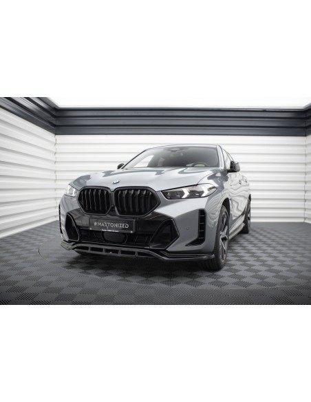 Lip delantero V.1 BMW X6 G06 (Con pack M)(Facelift)
