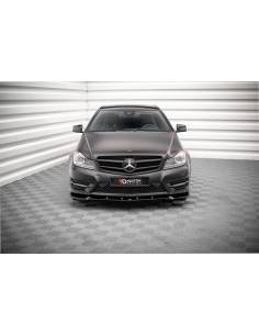 Lip delantero V.1 Mercedes-Benz Clase C W204/C204/S204 (AMG Line)(Incluido Facelift)