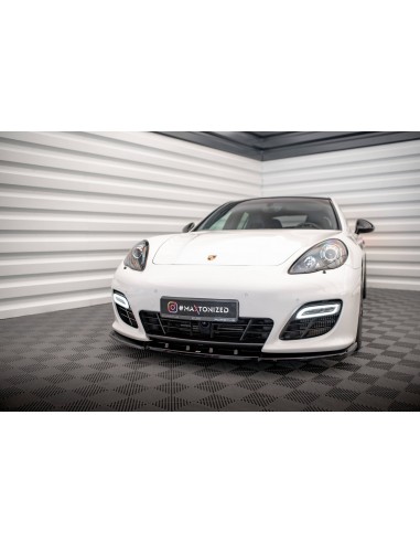 Lip delantero V.1 Porsche Panamera Turbo 970 (Con pack Sport Design)