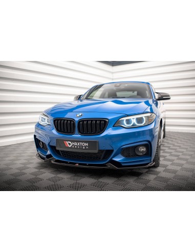 Lip delantero V.2 BMW Serie 2 F22 (Con Pack M)