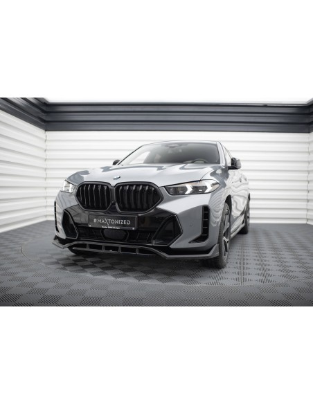 Lip delantero V.2 BMW X6 G06 (Con pack M)(Facelift)
