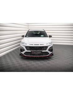 Lip delantero V.2 Hyundai Kona N Mk1 (Con flaps) 2