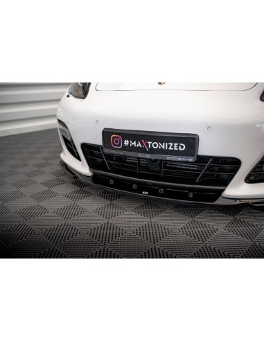 Lip delantero V.2 Porsche Panamera Turbo 970 (Con pack Sport Design)