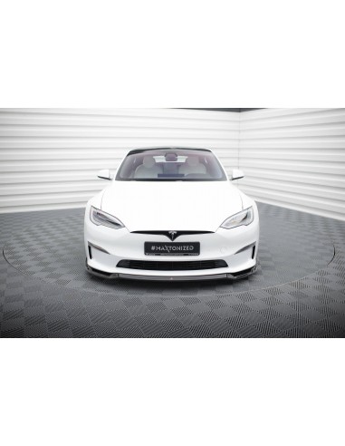 Lip delantero V.2 Tesla Model S Plaid (Facelift)
