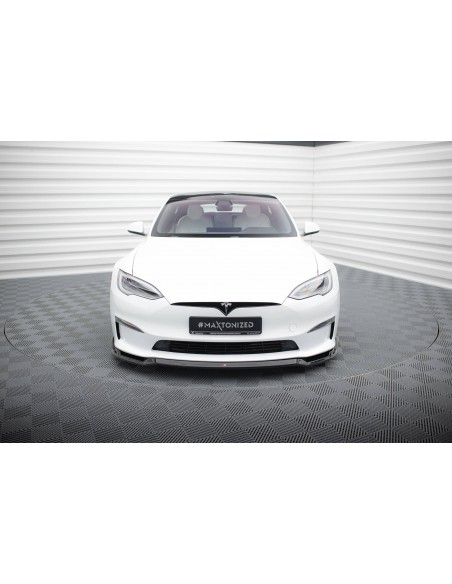 Lip delantero V.2 Tesla Model S Plaid (Facelift)