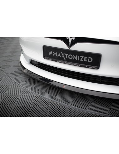 Lip delantero V.2 Tesla Model S Plaid (Facelift)