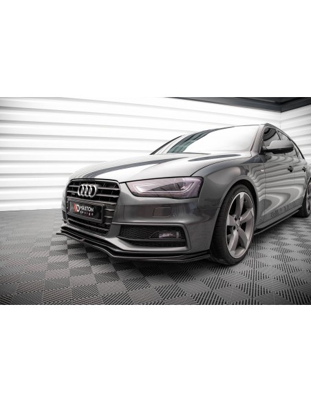 Lip delantero V.4 Audi A4/S4 B8 (S-Line)(Facelift)