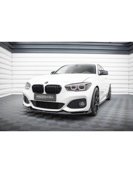 Lip delantero V.4 BMW Serie 1 F20 Pack M/M140i (Facelift)(Look CSL)