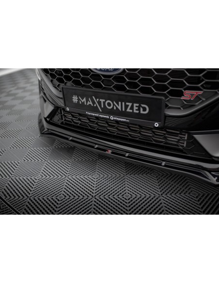 Lip delantero V.4 Ford Fiesta MK8 ST/ST-line (Facelift)(Con flaps)