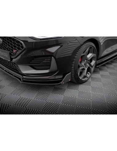 Lip delantero V.4 Ford Fiesta MK8 ST/ST-line (Facelift)(Con flaps)