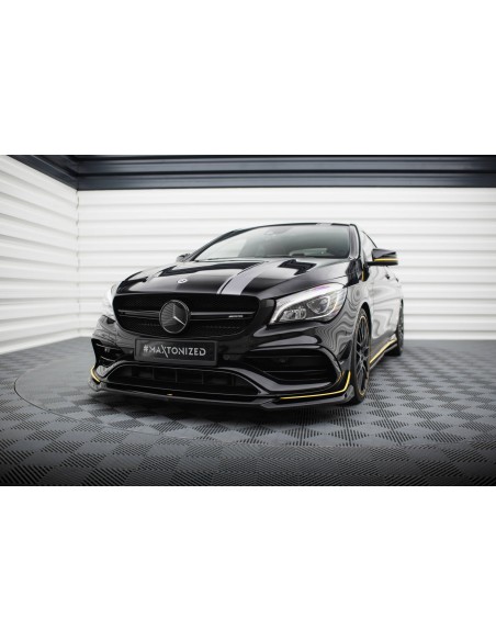 Lip delantero V.4 Mercedes-Benz CLA 45 AMG Aero C117 (Facelift)
