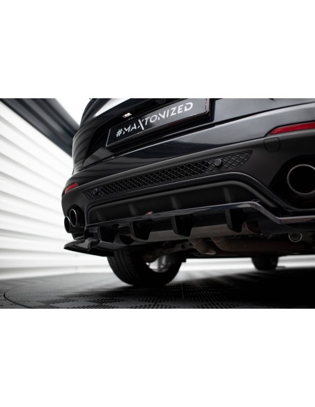Lip trasero Alfa Romeo Stelvio Quadrifoglio (Con barras verticales)