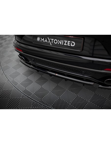 Lip trasero Alfa Romeo Stelvio Quadrifoglio (Con barras verticales)