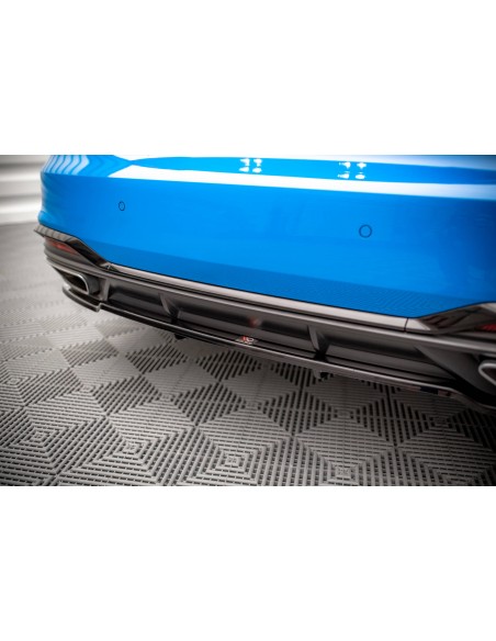 Lip trasero Audi A5 F5 (S-Line)(Facelift)(Con barras verticales)