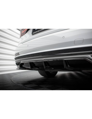 Lip trasero Audi A8 D5 (S-Line)(Con barras verticales)