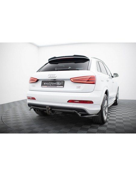 Lip trasero Audi Q3 8U (S-Line)(Con barras verticales)