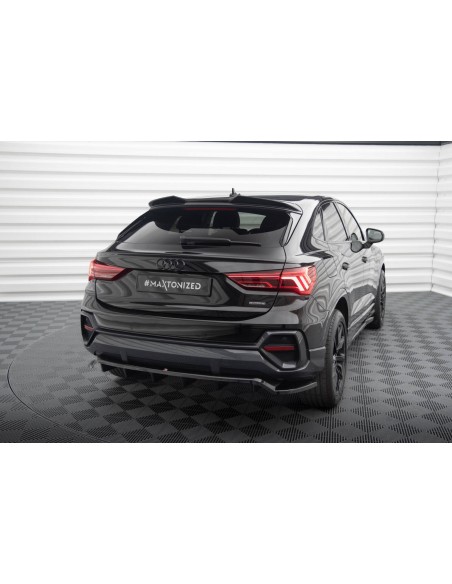 Lip trasero Audi Q3 F3 Sportback (Con barras verticales)