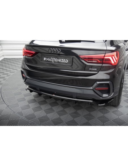 Lip trasero Audi Q3 F3 Sportback (Con barras verticales)