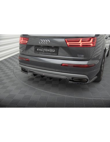 Lip trasero Audi Q7 4M (Con barras verticales)