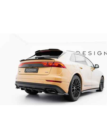 Lip trasero Audi Q8 (Facelift)(Con barras verticales)