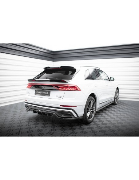 Lip trasero Audi Q8 (S-Line)(Con barras verticales)