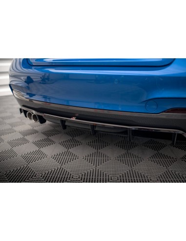 Lip trasero BMW Serie 2 F22 (Con Pack M)(Con barras verticales)