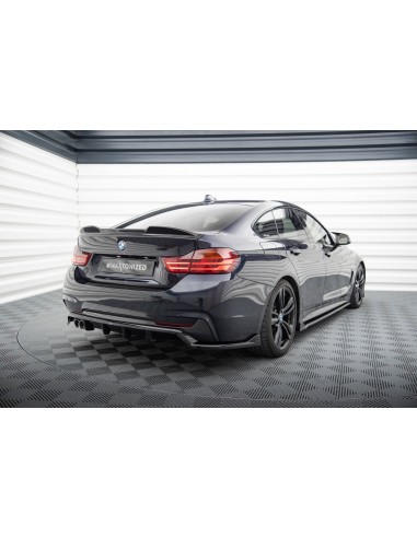 Lip trasero BMW Serie 4 F32/F33/F36 (Con Pack M)(Con barras verticales)