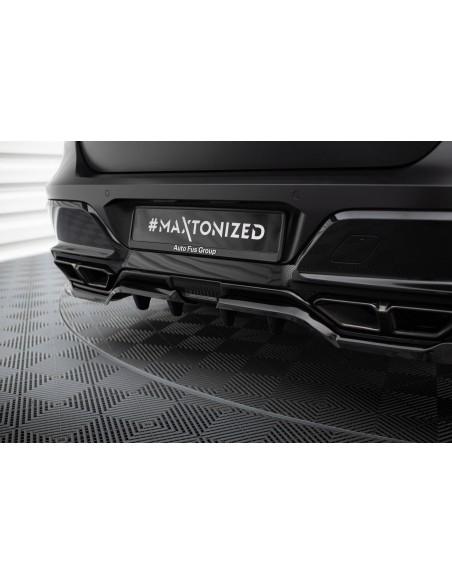 Lip trasero BMW Serie 7 G70 M760e (Con barras verticales)
