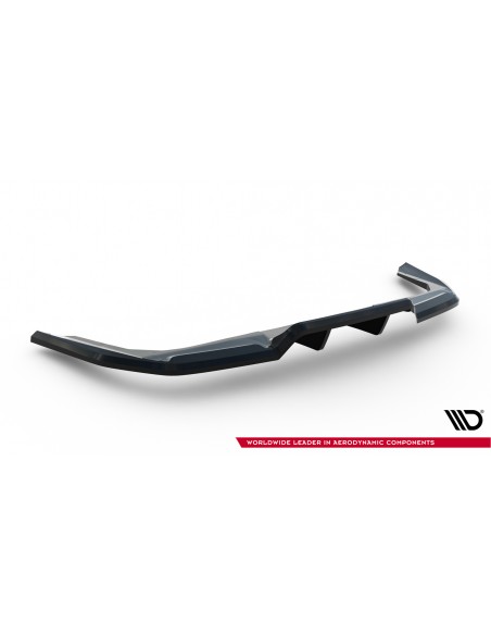 Lip trasero BMW X1 U11 (Con pack M)(Con barras verticales)