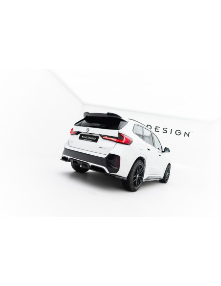 Lip trasero BMW X1 U11 (Con pack M)(Con barras verticales)